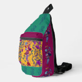 Bandoulière Sac à coudre à impression du train de camping (Coin droit)