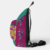 Bandoulière Sac à coudre à impression du train de camping (Droite)