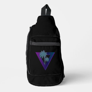 BANDOULIÈRE SAC À PALMIERS TRIANGLE RETROWAVE