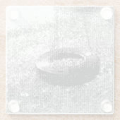 bandschommel glazen onderzetter (Achterkant)