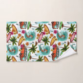 Bandstranspatroon voor surf van kool bad handdoek (Handdoek)