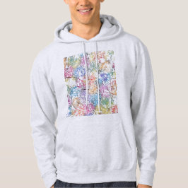 Bandung Indonesia City Map Hoodie