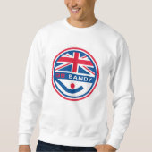 Bandy mannen met lange mouwen trui (Voorkant)