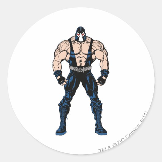 Bane Classic Stance Ronde Sticker (Voorkant)