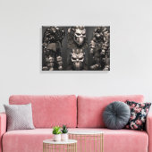 Bane Turnround Canvas Afdruk (Insitu (Woonkamer))