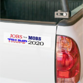 Banen geen banenTrump 2020 Bumpersticker (Op Truck)