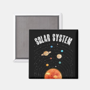  banen van de Planeten Astronomy Lover Magneet
