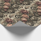 🩸 banen voor jongens - Gothic Victoriaans Cadeaupapier (Hoek)