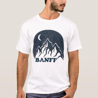 Banff Alberta Canada Day Hiking Mountains Camping T-shirt