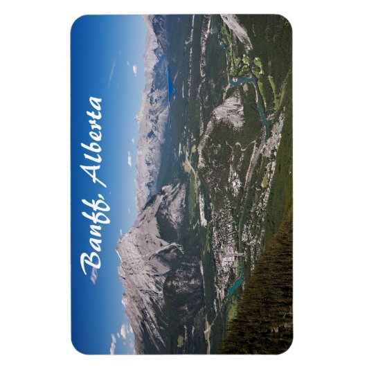 Banff, Alberta Premium Magnet (Vertical)