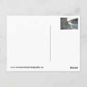 Banff Bow Herfst Post Card Briefkaart (Achterkant)