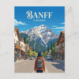 BANFF CANADA BRIEFKAART