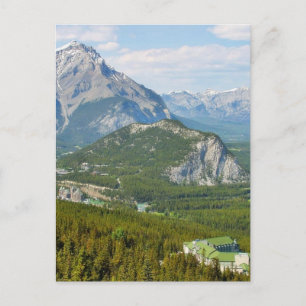 Banff Canada heeft gezien van het zwavelgebergte G Briefkaart