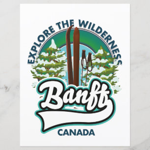 banff canada om te skiën logo