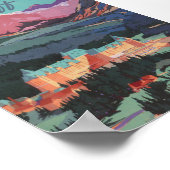 Banff Canada Vintage Travel Poster (Hoek)