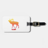 Banff Elk Bagagelabel (Voorkant horizontaal)
