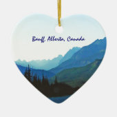 Banff Jasper Blue Keramisch Ornament (Voorkant)