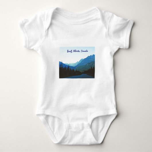 Banff Jasper Blue Romper (Voorkant)