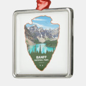 Banff National Park Alberta Arrowhead Metalen Ornament (Links)