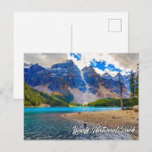 Banff National Park, Alberta, Canada Briefkaart (Voorkant / Achterkant)