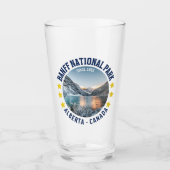 Banff National Park Alberta Canada Landscape Glas (Voorkant)