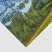 Banff National Park, Alberta Canada Mountains Tissuepapier (Detail)