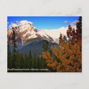 Banff National Park, Alberta, Canada Rockies Briefkaart