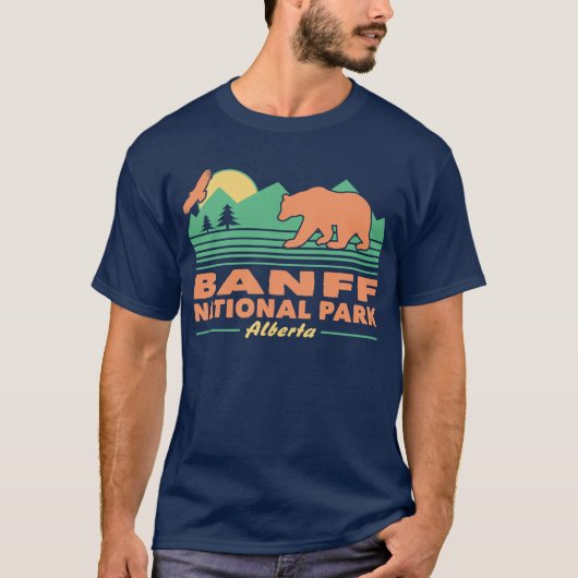 Banff National Park Beer T-shirt (Voorkant)