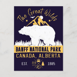 Banff National Park Canada  Briefkaart