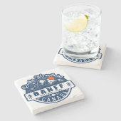 Banff National Park Canada  Stenen Onderzetter (Zijkant)