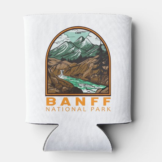 Banff National Park Canada Travel  Blikjeskoeler (Achterkant)