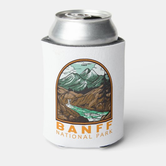 Banff National Park Canada Travel  Blikjeskoeler (Blikje Achterkant)