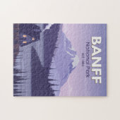 Banff National Park Canada Travel Legpuzzel (Horizontaal)