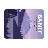Banff National Park Canada Travel Magneet (Horizontaal)