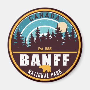 Banff National Park Canada Travel Magneet