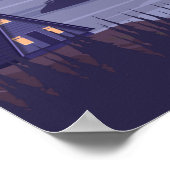 Banff National Park Canada Travel  Poster (Hoek)