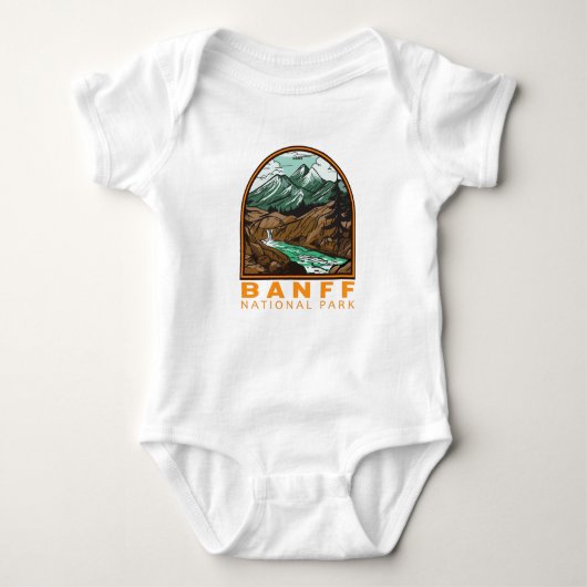 Banff National Park Canada Travel Romper (Voorkant)