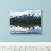 Banff National Park canvas (Insitu (Houten vloer))