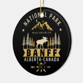 Banff National Park Cute Landscape Keramisch Ornament (Links)