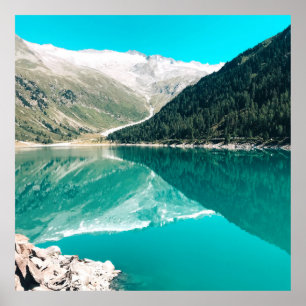 BANFF NATIONAL PARK IJSLAND POSTER