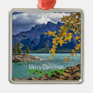 Banff National Park, Kerstmis, Metalen Ornament