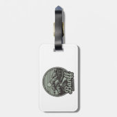 Banff National Park Mountain Trail Bagagelabel (Achterkant verticaal)