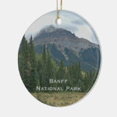 Banff National Park Mountain Travel Ornament (Links)