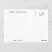 Banff National Park of Canada Briefkaart (Achterkant)