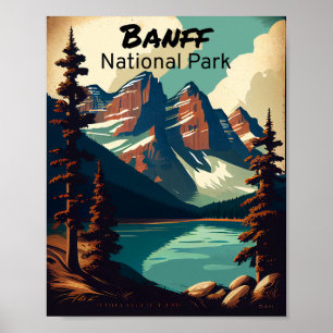 Banff National Park Poster