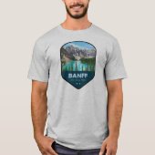 Banff National Park Schild T-shirt (Voorkant)