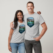 Banff National Park Schild T-shirt (Unisex)