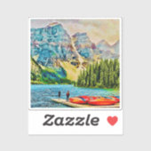 Banff National Park Vinyl Sticker (Vel)