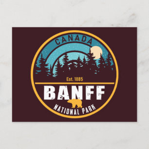 Banff NP Canada Rocky Mountains  Souvenirs Briefkaart