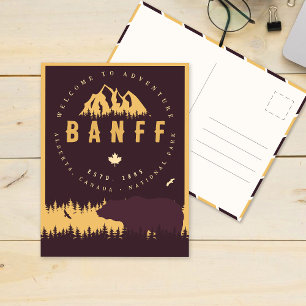Banff NP Canada Rocky Mountains  Souvenirs Briefkaart